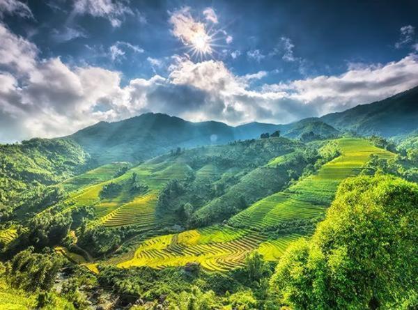 Hieu Dang Sapa Hotel Exterior foto